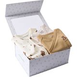 Vertbaudet - Set Slaappakje en 2 Rompertjes - Teddybeer