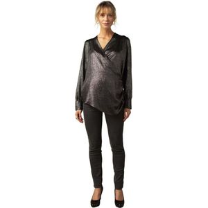 Envie de Fraise - Zwangerschapsblouse - Iriserend - 100% Polyester