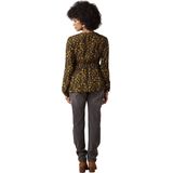 Blouse - Bloemenprint - 100% Viscose - Gekruiste Halslijn