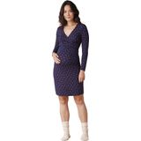 Jerseyjurk - V-hals - Bloemenprint - Soepele Stof - Lange Mouwen