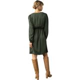 Envie de Fraise - Gekruiste Zwangerschapsjurk - Groen - 70% Viscose, 30% Lyocell