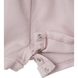 Korte Tuinbroek - Lila - 70% Katoen, 30% Lyocell - Geknoopte Bretels, Drukknopen tot 18 Maanden