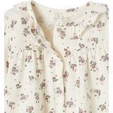 Vertbaudet - Babyset - Jurk - Bloemmotief - Legging en Haarband - 3-delig