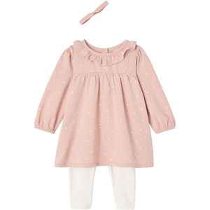 Vertbaudet - Salopettejurk - Baby - Katoen - Schouderbandjes met Ruches