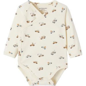 Vertbaudet - Geboorteset - Rompertje - Tuinbroek - Muts - Vest - Gepersonaliseerd Fluwelen Gilet