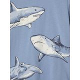 Set van 2 - Pyjamabroeken - Hemelsblauw - 80% Katoen, 20% Gerecycled Katoen