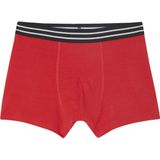 Vertbaudet - Bio Collectie - Boxershorts - Rood - 5-Pack, 95% Biologisch Katoen