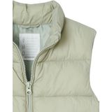 Licht - Mouwloze Donsjas - Saliegroen - 100% Polyamide - Warmte-index 1 Vlok