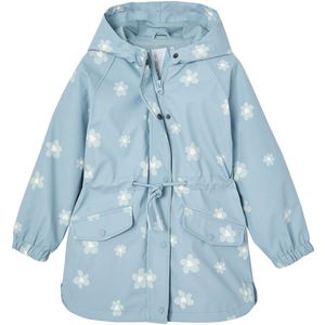 Meisjesregenjas - Stippenpatroon - Waterafstotend - Katoen/polyester