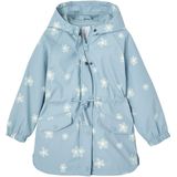 Meisjesregenjas - Stippenpatroon - Waterafstotend - Katoen/polyester