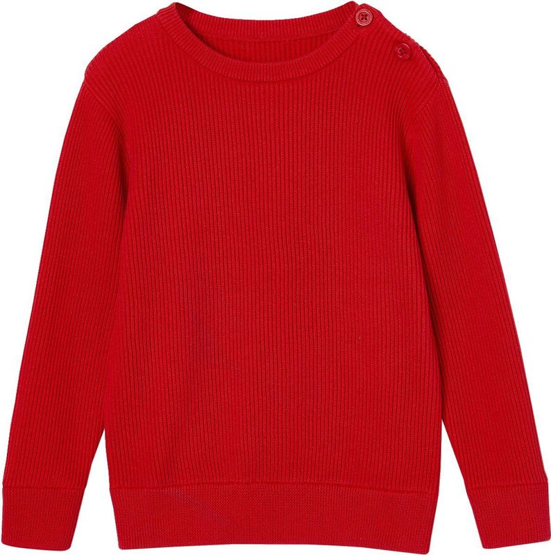 Jongenstrui - Ribtricot - Blauw - 100% Katoen