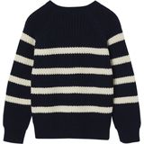 Jongenstrui - Gestreept - Marineblauw/Okergeel - 50% Katoen, 50% Acryl - Oeko-Tex Standard 100