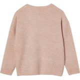 Kersttrui - Ronde Hals - Jacquard Rendierpatroon - Zacht Breisel - Inclusief 2 Scrunchies