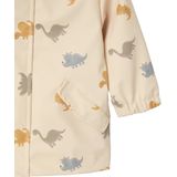 Regenjas - Dinosaurusmotief - Polyester - Gevoerde Capuchon