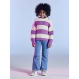 Vertbaudet - Uitlopende Meisjesjeans - Jeans - Denim - 99% Katoen, 1% Elastaan