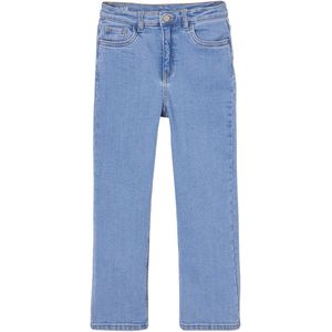 Vertbaudet - Uitlopende Meisjesjeans - Jeans - Denim - 99% Katoen, 1% Elastaan