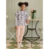 Paperbag - Meisjesbroek - Roze - 100% Katoen - Hartjeszakken