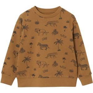 Vertbaudet - Jongenssweater - Blauw - 80% Katoen 20% Gerecycled Polyester