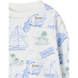 Jongenssweater - Potlood - Sweater - Ecru - 80% Katoen, 20% Gerecycled Polyester