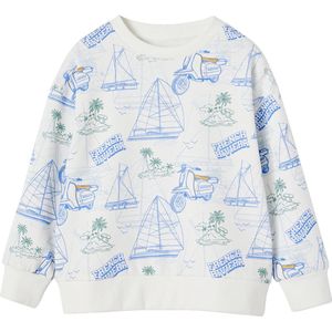 Jongenssweater - Potlood - Sweater - Ecru - 80% Katoen, 20% Gerecycled Polyester