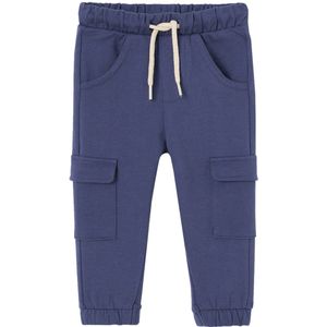 T-shirt en Broek Set - Indigoblauw - Fleece - Voor Baby