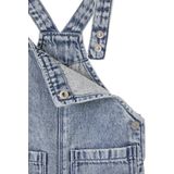 Babyset - T-shirt + Tuinbroek - Gestreept - Denim - 0-18 Maanden