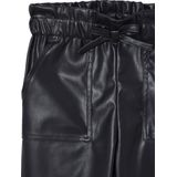Vertbaudet Paperbag broek met leereffect