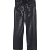 Vertbaudet Paperbag broek met leereffect