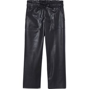 Vertbaudet Paperbag broek met leereffect