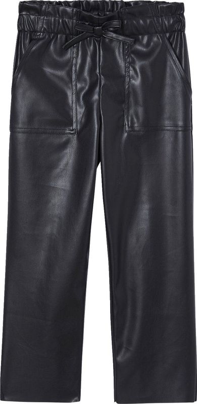 Vertbaudet Paperbag broek met leereffect