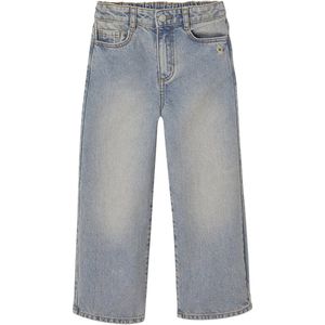 Jeans - Wijde Pasvorm - Denim - 100% Katoen - Meisjes
