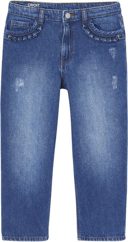 Vertbaudet - Rechte Jeans - MorphologiK - Meisjes - Heupomvang Large