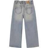 Wijde Jeans - Ongewassen Denim - 100% Katoen - Meisjes