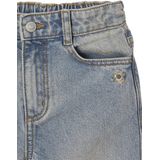 Wijde Jeans - Ongewassen Denim - 100% Katoen - Meisjes