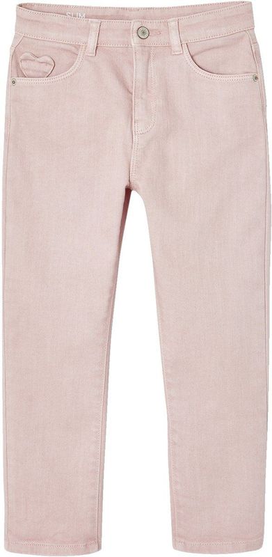 Vertbaudet - MorphologiK - Slim Fit Broek - Meisjes - Zwart