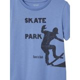 Vertbaudet - Basics - T-shirt - Katoen - Jongensshirt met Print op de Voorkant