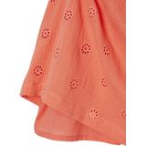 Vertbaudet - Bloemetjesjurk - Jurk - Katoen - Geborduurd met Knoopsluiting