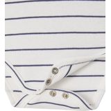 Rompertje - Lange Mouwen - Ecru - 100% Biologisch Katoen - Popeline Kraag