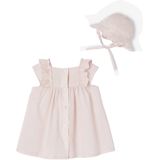 Vertbaudet - Jurk en Cape - Babyset - Katoenvoile