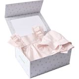 Jurk - Cape - Katoen - Wit - Babyset met Jurk en Cape van Voile