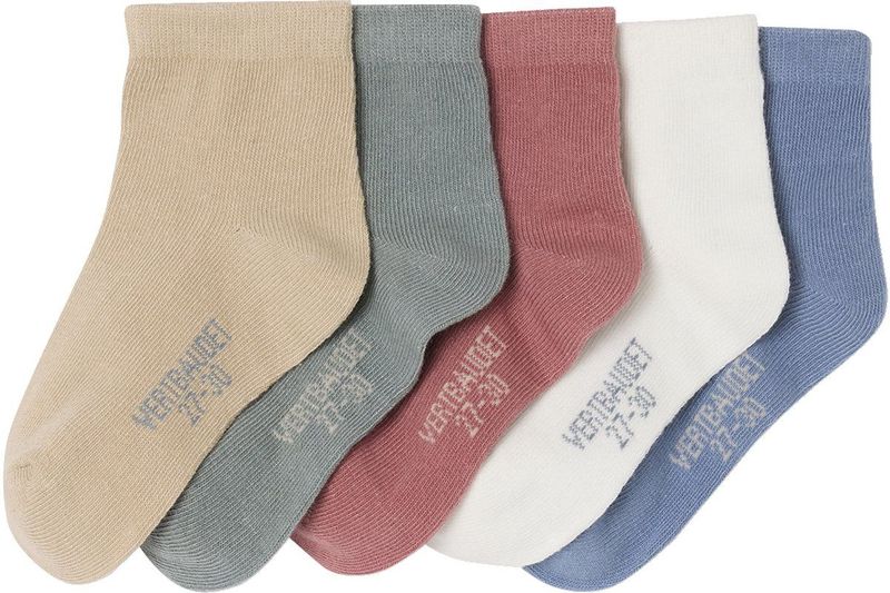 Vertbaudet - Set van 5 Paar - Kniekousen - Zacht en Slijtvast Breisel