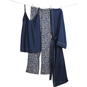 Vertbaudet - 3-delige Homewear Set - Effen en Bloemenprint - Comfortabel - Voor Tijdens en Na Zwangerschap
