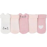 Huissokken - Set van 5 Paar - Zacht - Katoen - Antislip