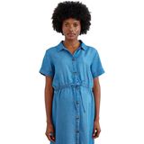 Vertbaudet - Zwangerschaps- en Borstvoedingshemdjurk - Denim