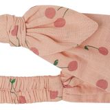 Broekpakje - Bloemenprint - Katoen - Korte Mouwen - Inclusief Hoofdband