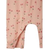 Broekpakje - Bloemenprint - Katoen - Korte Mouwen - Inclusief Hoofdband