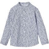 Vertbaudet Jongenshemd met bloemenprint en Maokraag