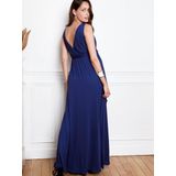 Romaine - Jurk - Zwart - Vloeiende Stof - Borstvoedingssysteem