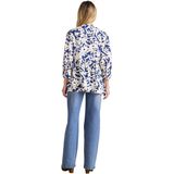 Envie de Fraise - Bloemenblouse - Zwangerschaps- en Voedingsblouse - Multicolor - Viscose Eco Vero