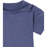 Set - 3 Stuks - Babyset - Blauw - T-shirt, Broekje, Knuffelbeer